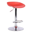 Modern coloful design PP plastic Bar Stool with Footrest