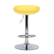 Modern coloful design PP plastic Bar Stool with Footrest