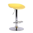 Modern coloful design PP plastic Bar Stool with Footrest