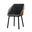 Hot selling modern leather dining chair restaurant dining chair 
