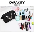 portable large capacity cosmetic bag