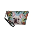 Makeup Bag Little Girl Cosmetic Travel Organizer Dog Flower Zipper Small Pouch