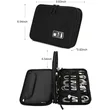 Electronic Accessories Cable Organizer Bag
