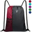 Drawstring Backpack Sports Gym Bag