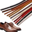 High quality leather shoes round 25mm waxed shoe lace