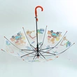 POE cartoon transparent kids cute school umbrella outdoor umbrella