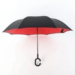 Solid Color Promotional Reverse Umbrella with Custom Logo