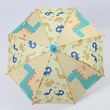 Full Print Children 3D Print Anti-drip Cartoon Rain Umbrella