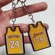 Promotional Plastic Acrylic Sport Jersey Keychain Advertising Gift