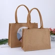 Reusable Grocery Wholesale Shopping Handbags Jute Bag Tote Linen Bag