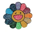 Custom Clothing Sew on Iron on Embroidery Big Smile Flower Patch