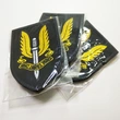 Tactical Combat Shield Embroidery Sword Velcro Armband Patch