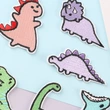 DIY Kids Schoolbag Clothing Adhesive Embroidery Sticker Dinosaur Patch