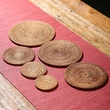 Wholesale Vintage Handmade Custom Tea Beer Drink Rattan Coaster Set