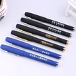 Hot Sell Advertise Stationery Custom Promotional Coated Rubber Gel Pen