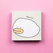 Square Cute Portable School Kids Anime Sticky Notes Custom Memo Pad