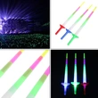 Extendable LED Glow Sword Kids Toy Flashing Stick Celebration Props