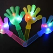 Sport Fans Noise Maker Cheering Flashing Light Hand Clapper
