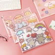 Wholesale Transparent Plastic Document A4 File Storage Stationery Bag