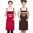 Factory Direct Sale Polyester Cotton Promotional Kitchen Apron