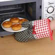 Customized Non-slip Kitchen Cotton Microwave Gloves Baking Oven Mitts