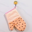 Customized Non-slip Kitchen Cotton Microwave Gloves Baking Oven Mitts