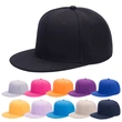 New Flat Brim Gorras Sports Baseball Cap with Customized Logo