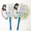 Cheap Promotional Plastic Advertising Advertising Hand Fan