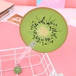 Promotional Advertising Gifts Kids Cartoon Round Fruit Handle Fan