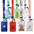 Student Badge Holder Neck Strap Office Lady Cute ID Holder Lanyard