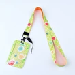 Student Badge Holder Neck Strap Office Lady Cute ID Holder Lanyard