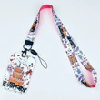 Student Badge Holder Neck Strap Office Lady Cute ID Holder Lanyard