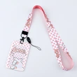Student Badge Holder Neck Strap Office Lady Cute ID Holder Lanyard