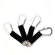 Wholesale Custom Short Aluminium Climbing Carabiner Keychain Lanyard