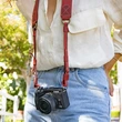 Genuine Leather Camera Neck Shoulder Belt Neck Strap for DSLR