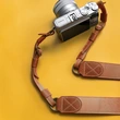 Genuine Leather Camera Neck Shoulder Belt Neck Strap for DSLR