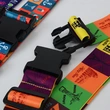 Custom Sublimation Adjustable Travelling Luggage Belt
