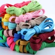 Solid Athletic Sneaker Flat Shoe String Promotional Shoe Ropes