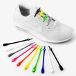 Promotional Fashion Stretch Rubber Tie-Free Sneaker Shoe Lace
