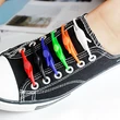 Promotional Fashion Stretch Rubber Tie-Free Sneaker Shoe Lace
