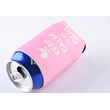 Customized Logo Neoprene Cooler Insulated Beverage Bottle Can Carrier