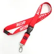 Custom Logo Company Exhibition Business Promotion Polyester Neck Strap
