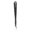 Custom Pattern Breakaway Sublimation Advertising Neck Lanyards