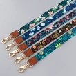 leather buckle neck strap office lanyard exhibition id lanyard