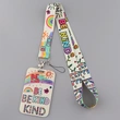 Sublimation School Office ID Card Holder Neck Strap for Girls