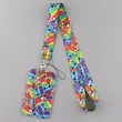 Sublimation School Office ID Card Holder Neck Strap for Girls