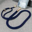 Smartphone Patch Strap Tab Lasso Tether Round Rope Phone Lanyard