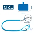 Smartphone Patch Strap Tab Lasso Tether Round Rope Phone Lanyard