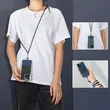 Customized Crossbody Neck Strap Tether Round Mobile Phone Lanyard