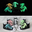 60-80-100-120cm Stylish Luminous Shoelace for Flat Canvas Shoes
